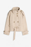 Short Trenchcoat - Beige