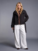 Short Trenchcoat - Black