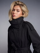 Short Trenchcoat - Black