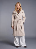 Long Coat Wool Cream
