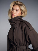 Short Trenchcoat - Brown